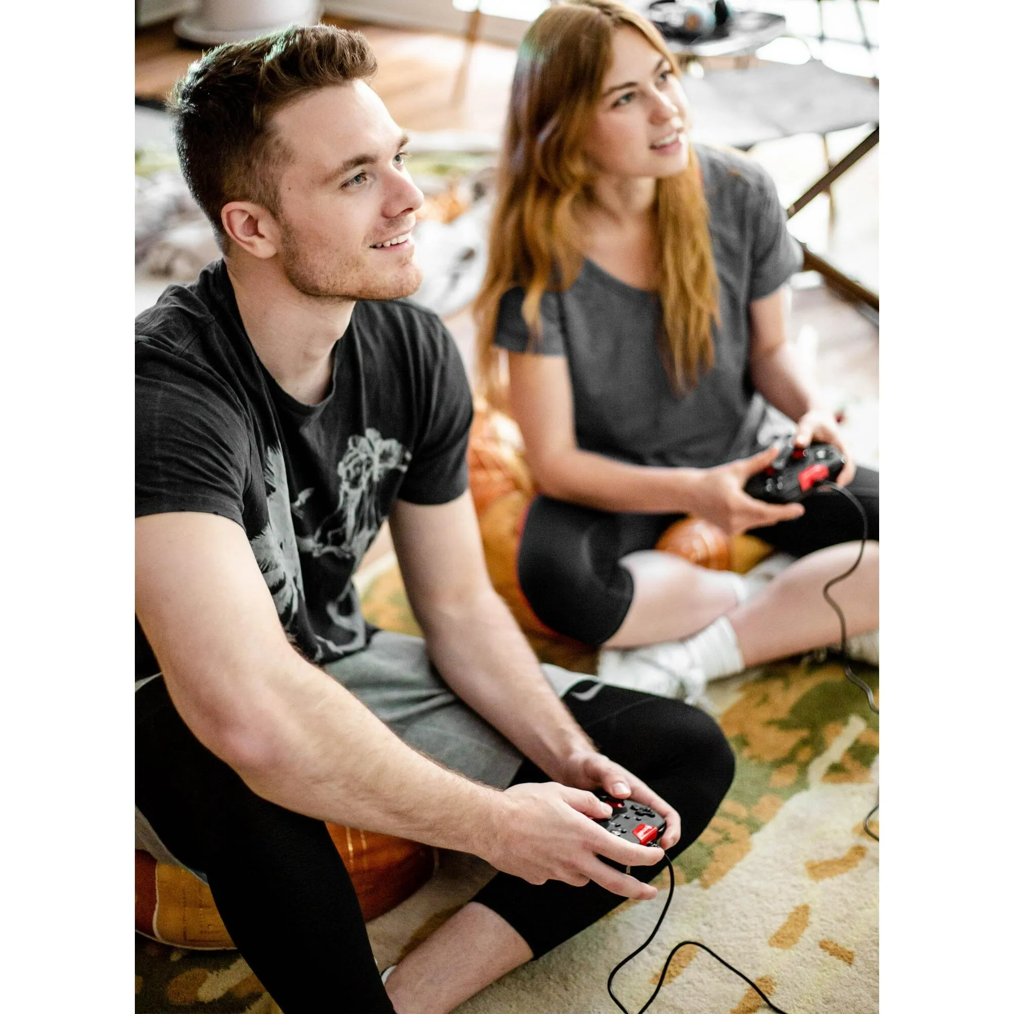 Ematic NSWC012W Nintendo Switch Wired Controller (Black) - New