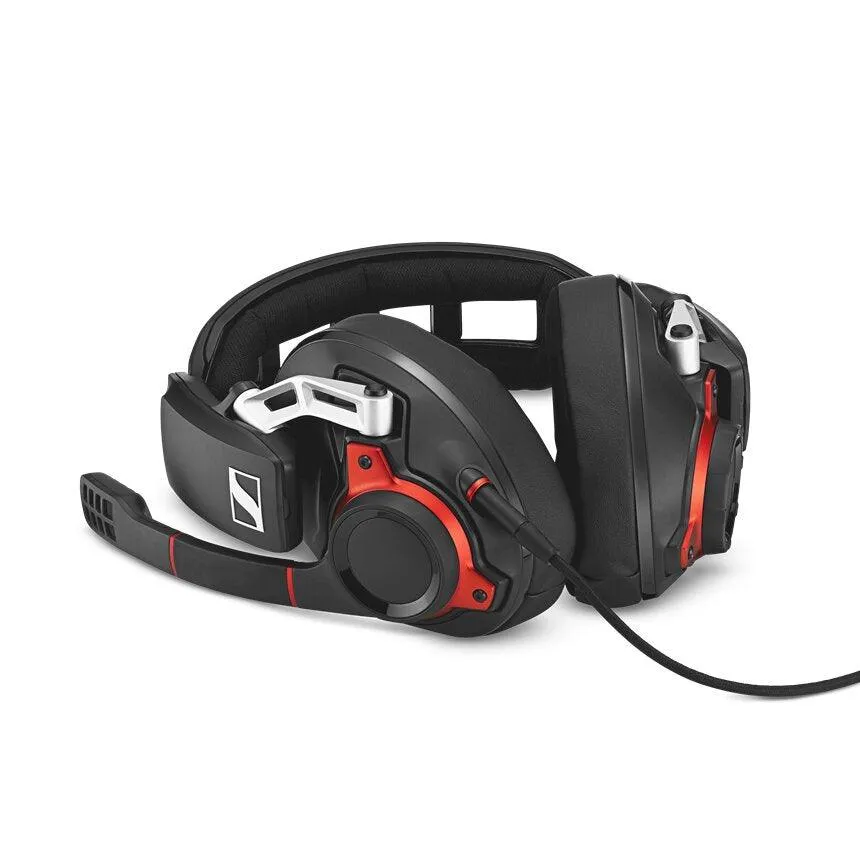 EPOS Sennheiser GSP 600 Over-Ear Wired Gaming Headset - Black & Red | E71009489