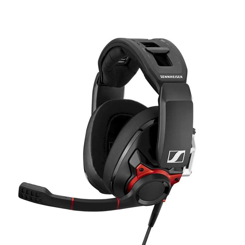 EPOS Sennheiser GSP 600 Over-Ear Wired Gaming Headset - Black & Red | E71009489