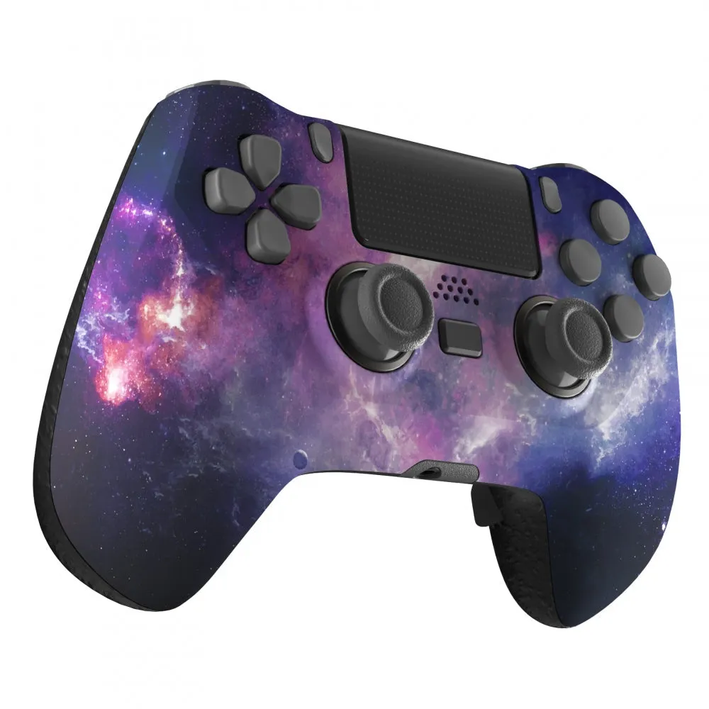 eXtremeRate DECADE Tournament Controller (DTC) Upgrade Kit for PS4 Controller JDM-040/050/055 - Nubula Galaxy
