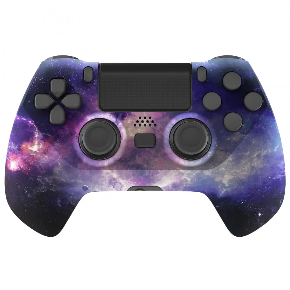 eXtremeRate DECADE Tournament Controller (DTC) Upgrade Kit for PS4 Controller JDM-040/050/055 - Nubula Galaxy