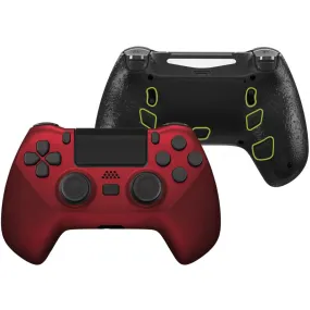 eXtremeRate DECADE Tournament Controller (DTC) Upgrade Kit for PS4 Controller JDM-040/050/055 - Scarlet Red