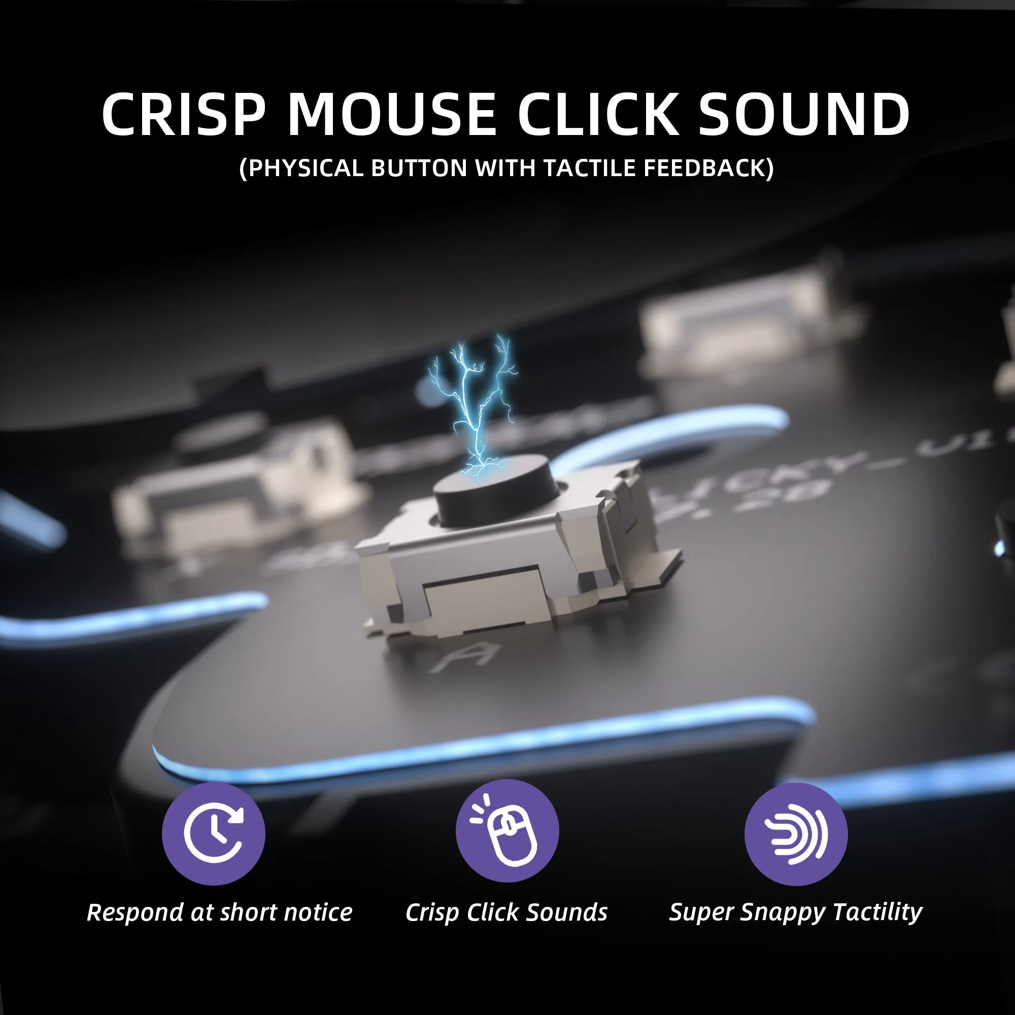 eXtremeRate Face Clicky Kit for Steam Deck Handheld Console, Custom Dpad View A B X Y Menu Keys Face Buttons Mouse Clicky Kit for Steam Deck LCD Console - NYESD001