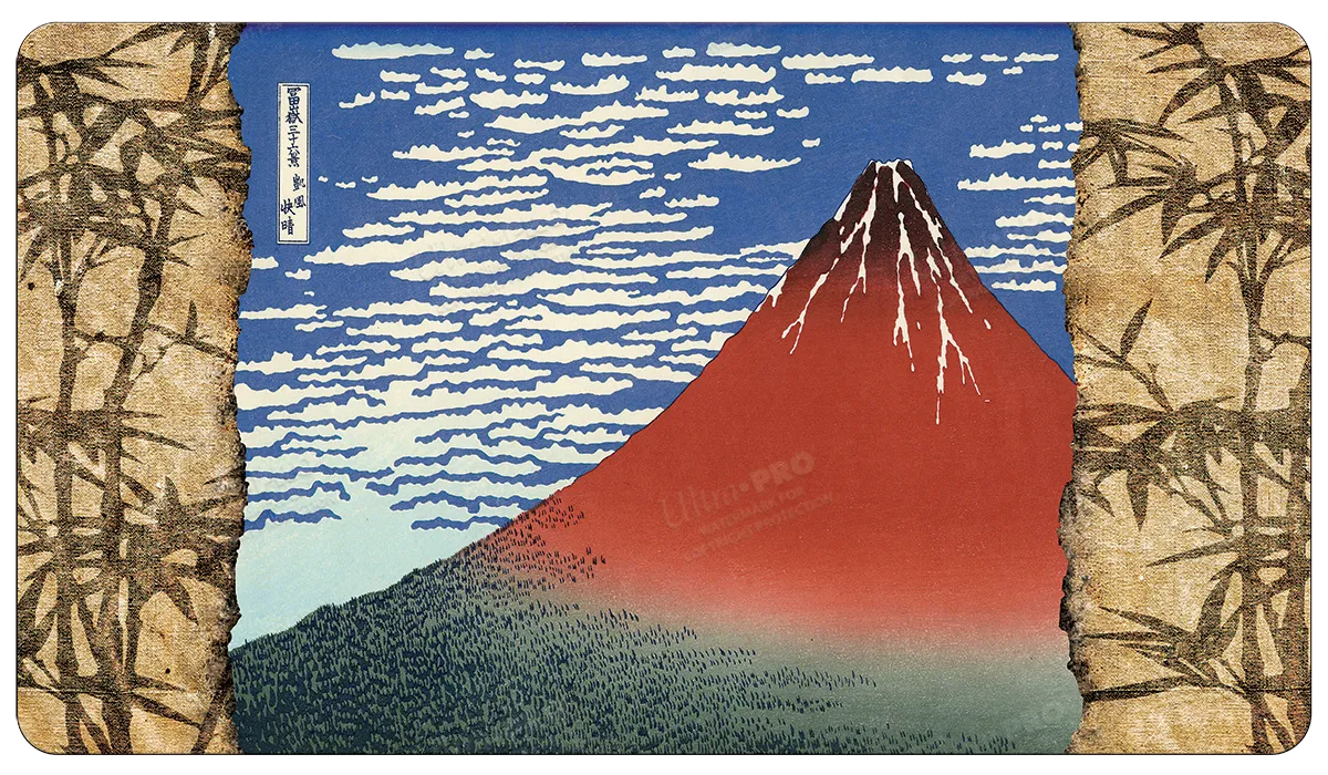 Fine Art Red Fuji Standard Gaming Playmat Mousepad by Hokusai