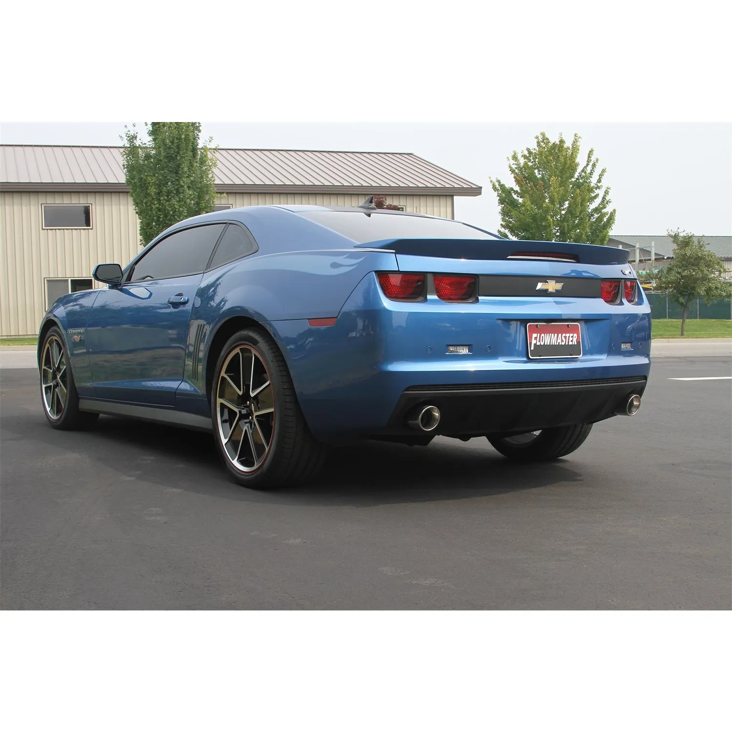 Flowmaster American Thunder Axle-Back Dual Exhaust System - 2010-14 Chevy Camaro 3.6L V6