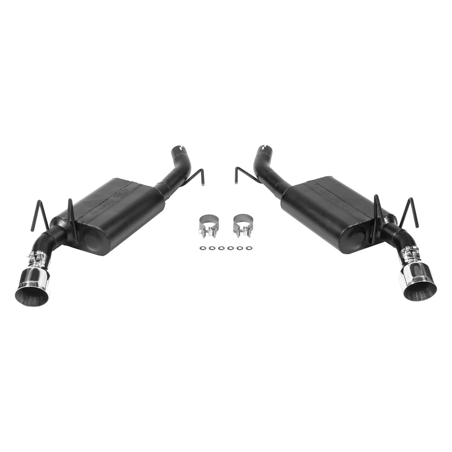 Flowmaster American Thunder Axle-Back Dual Exhaust System - 2010-14 Chevy Camaro 3.6L V6