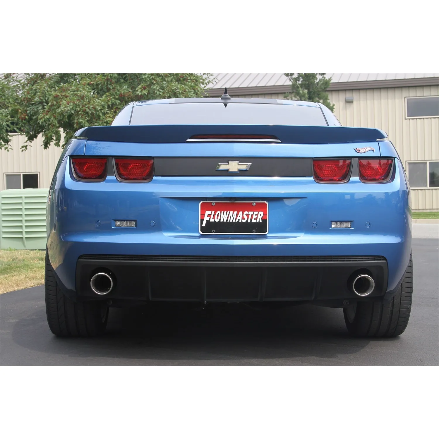 Flowmaster American Thunder Axle-Back Dual Exhaust System - 2010-14 Chevy Camaro 3.6L V6