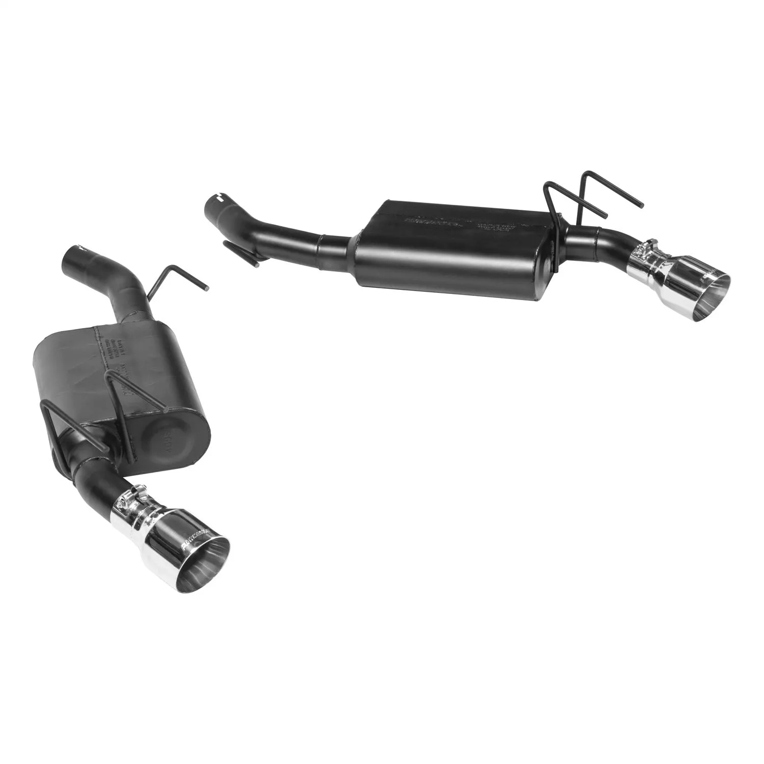 Flowmaster American Thunder Axle-Back Dual Exhaust System - 2010-14 Chevy Camaro 3.6L V6