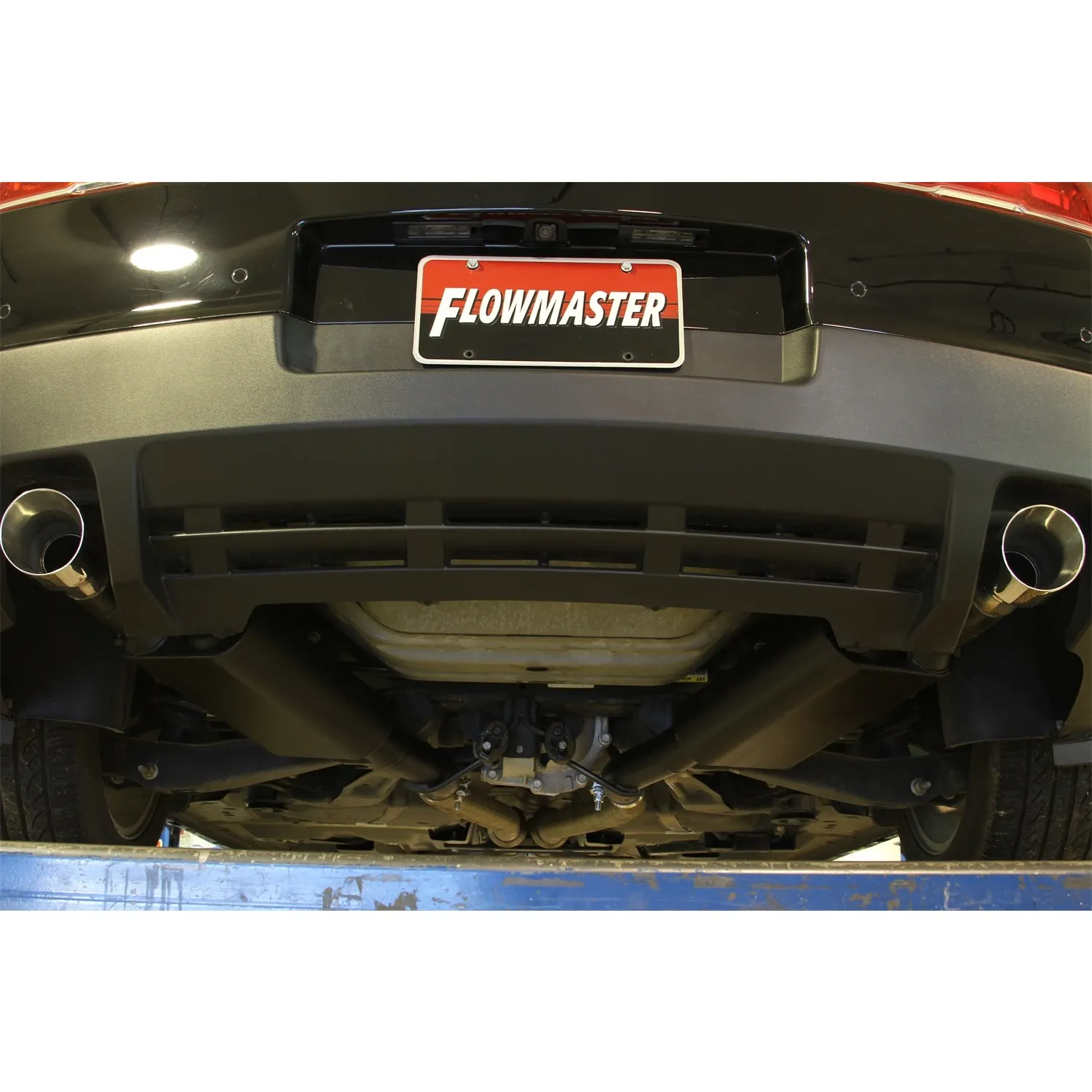 Flowmaster American Thunder Axle-Back Dual Exhaust System - 2010-14 Chevy Camaro 3.6L V6
