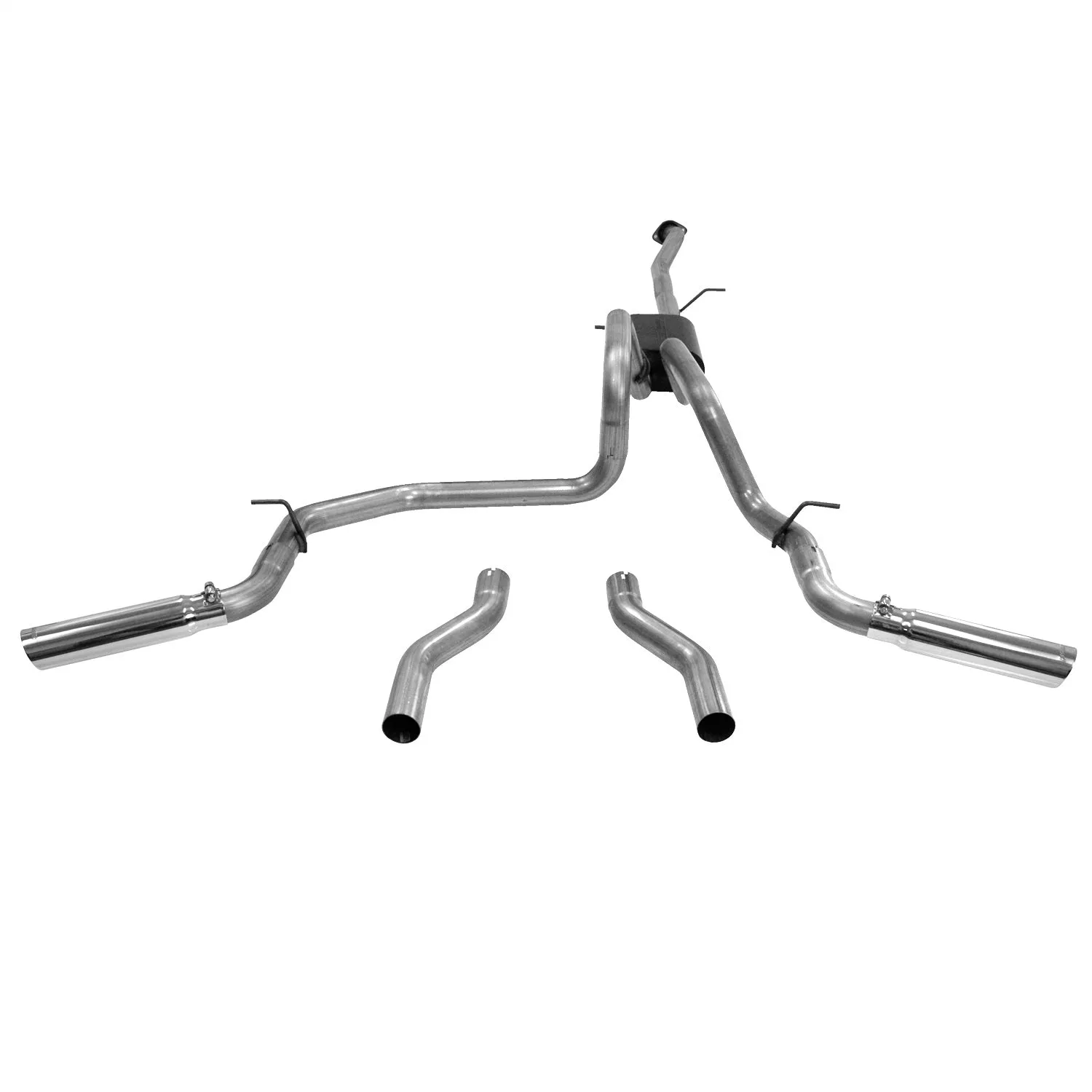 Flowmaster American Thunder Exhaust System Cat Back 2-1/2" Tailpipe Steel - Aluminized