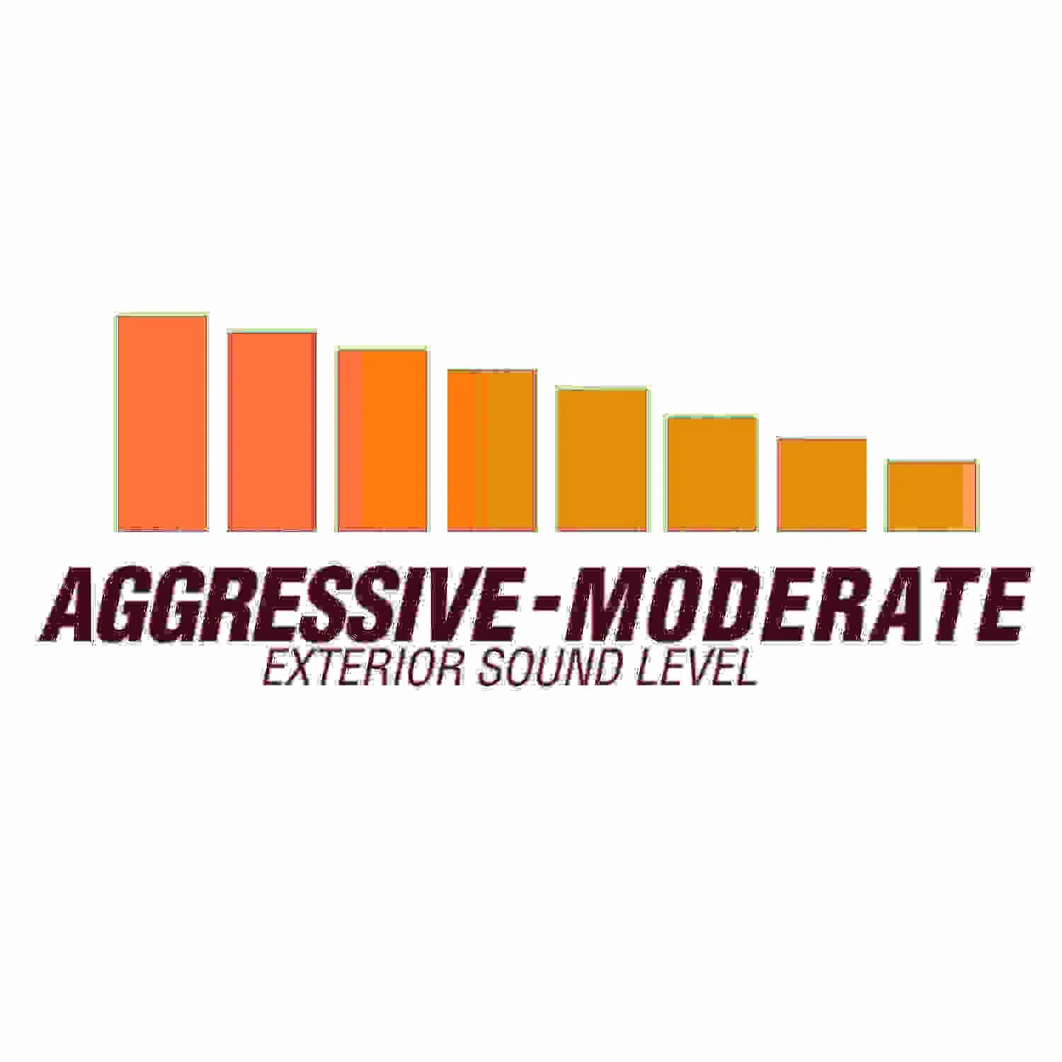 Flowmaster Cat-back System 409S - Dual Rear/Side Exit-AmeriCan Thunder®  - Moderate Sound