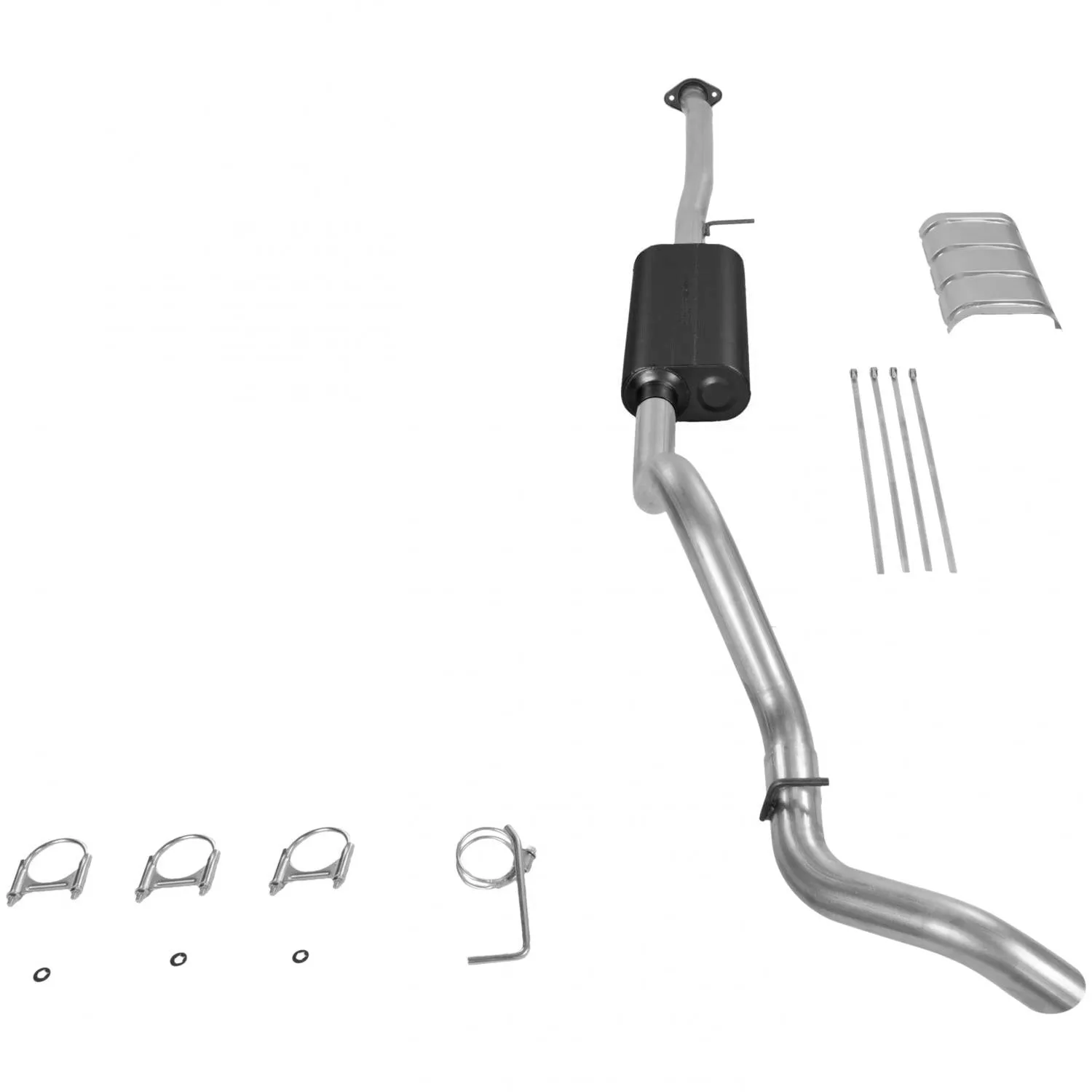 Flowmaster Force II Single Exhaust System - 1993-95 Chevy/GMC 1500 5.0L/5.7L