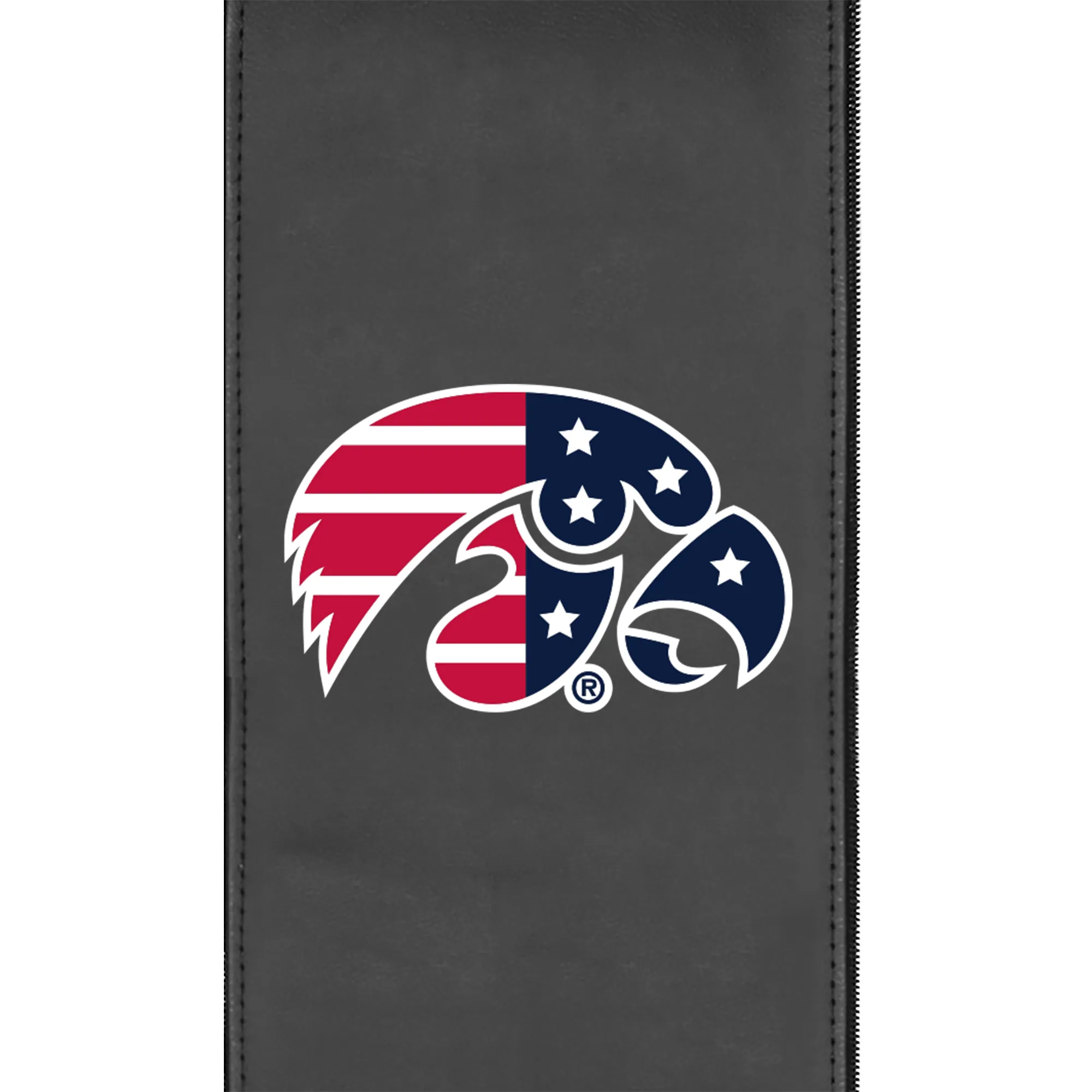 Game Rocker 100 with Iowa Hawkeyes Patriotic Primary Logo