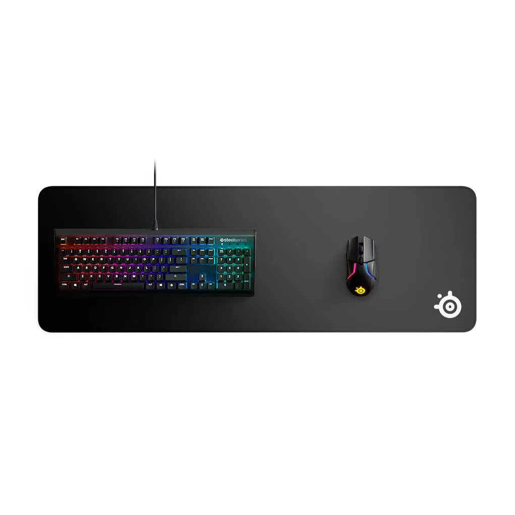 Gaming mouse pad SteelSeries QcK Edge XL, black