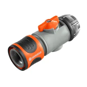 Gardena Hose Connector with Control Valve 13mm