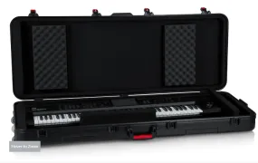 Gator GTSA-KEY76 TSA Molded Keyboard Case w/ Wheels - 76-Keys