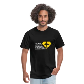 God Made Air Traffic Controllers Men's T-Shirt