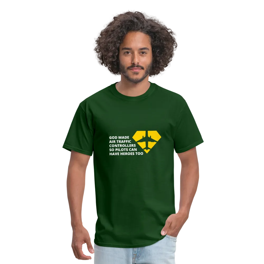 God Made Air Traffic Controllers Men's T-Shirt