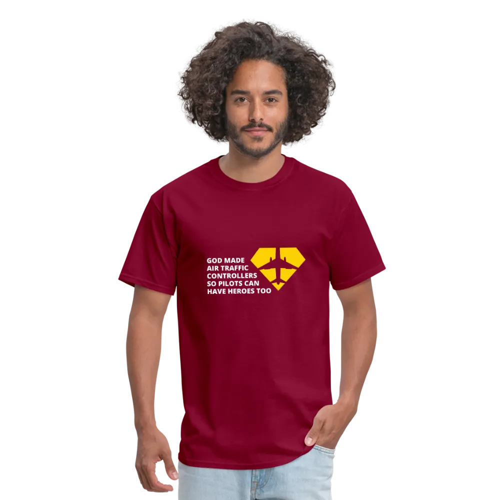 God Made Air Traffic Controllers Men's T-Shirt