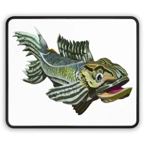 Green Fish Gaming Mouse Pad