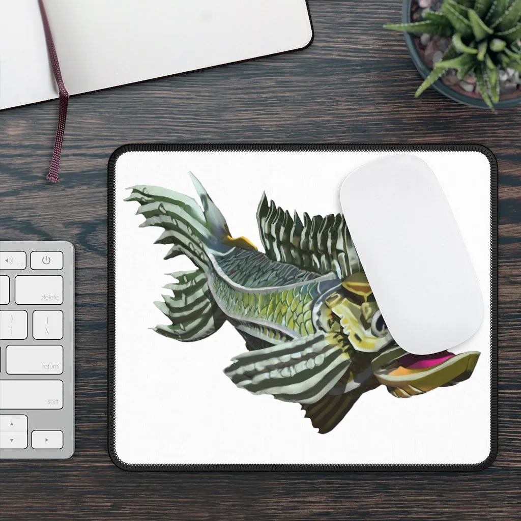 Green Fish Gaming Mouse Pad