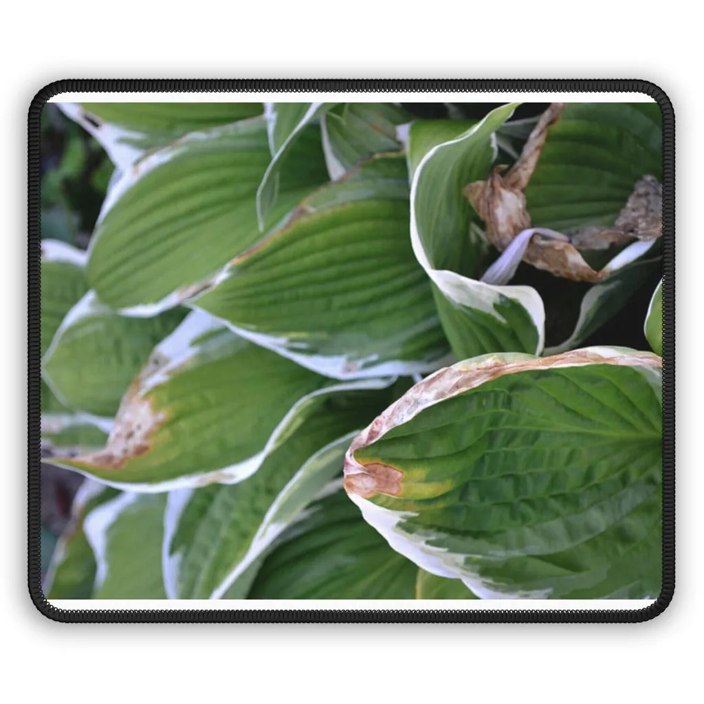 Green Leaves Gaming Mouse Pad
