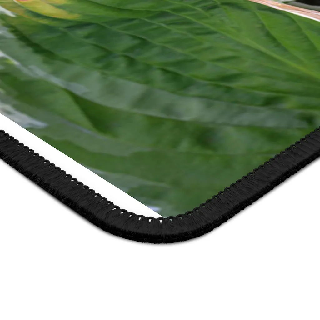 Green Leaves Gaming Mouse Pad