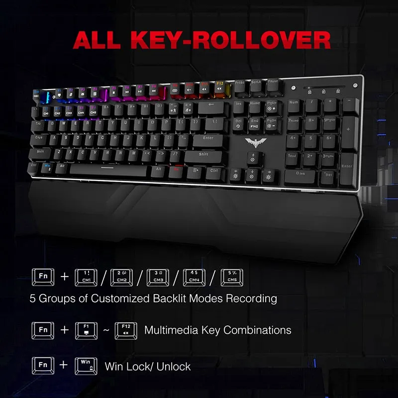 HAVIT Mechanical LED Gaming Keyboard