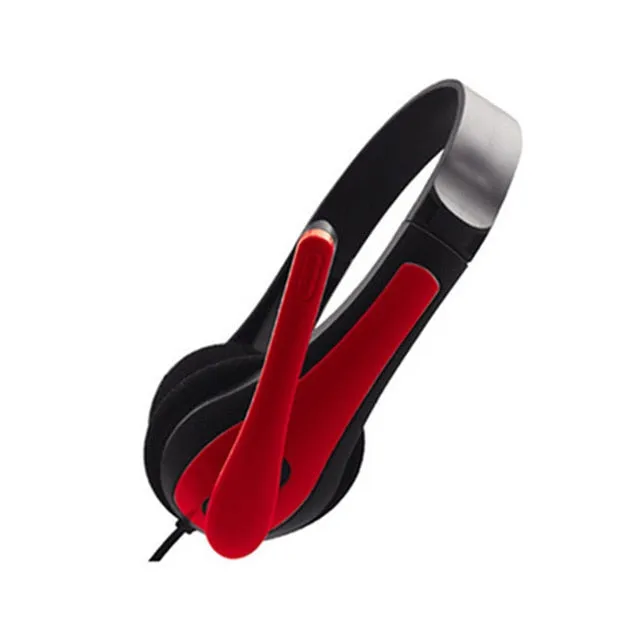 Headphone Wired With Micphone Adjustable Gaming Headset 3.5mm Jack Portable Audio Earphones For PS4/XBOX/PC 160cm