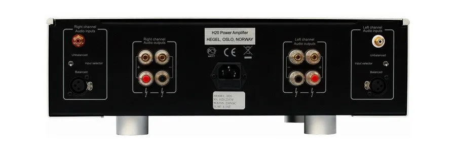 Hegel H20 Power Amplifier - BLACK