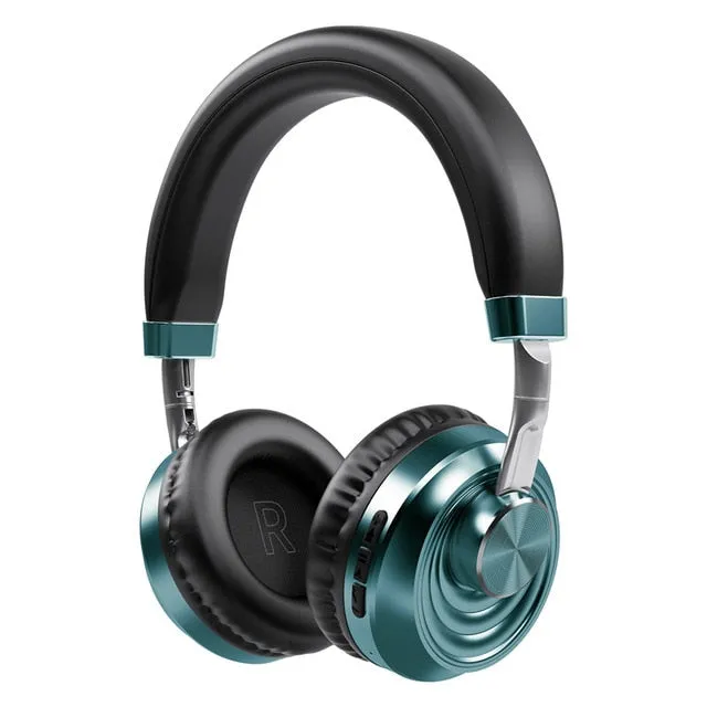 HIFI Wireless Headphones Bluetooth Stereo Headset Gaming Headset FM SD card Sport Headphone With Mic For PC /Phone /Audio MP3