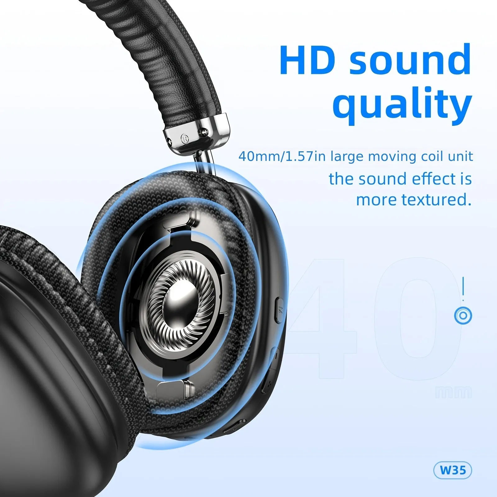 HOCO W35 Wireless Headphone Sport HiFi Music Headset