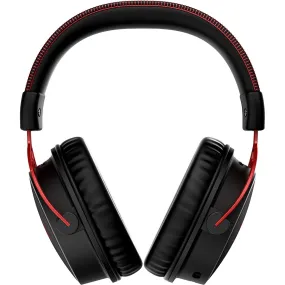 HyperX Cloud Alpha Wireless - Gaming Headset for PC, 300-hour battery life, DTS Headphone:X Spatial Audio, Memory foam, Dual Chamber Drivers, Noise-cancelling mic, Durable aluminium frame