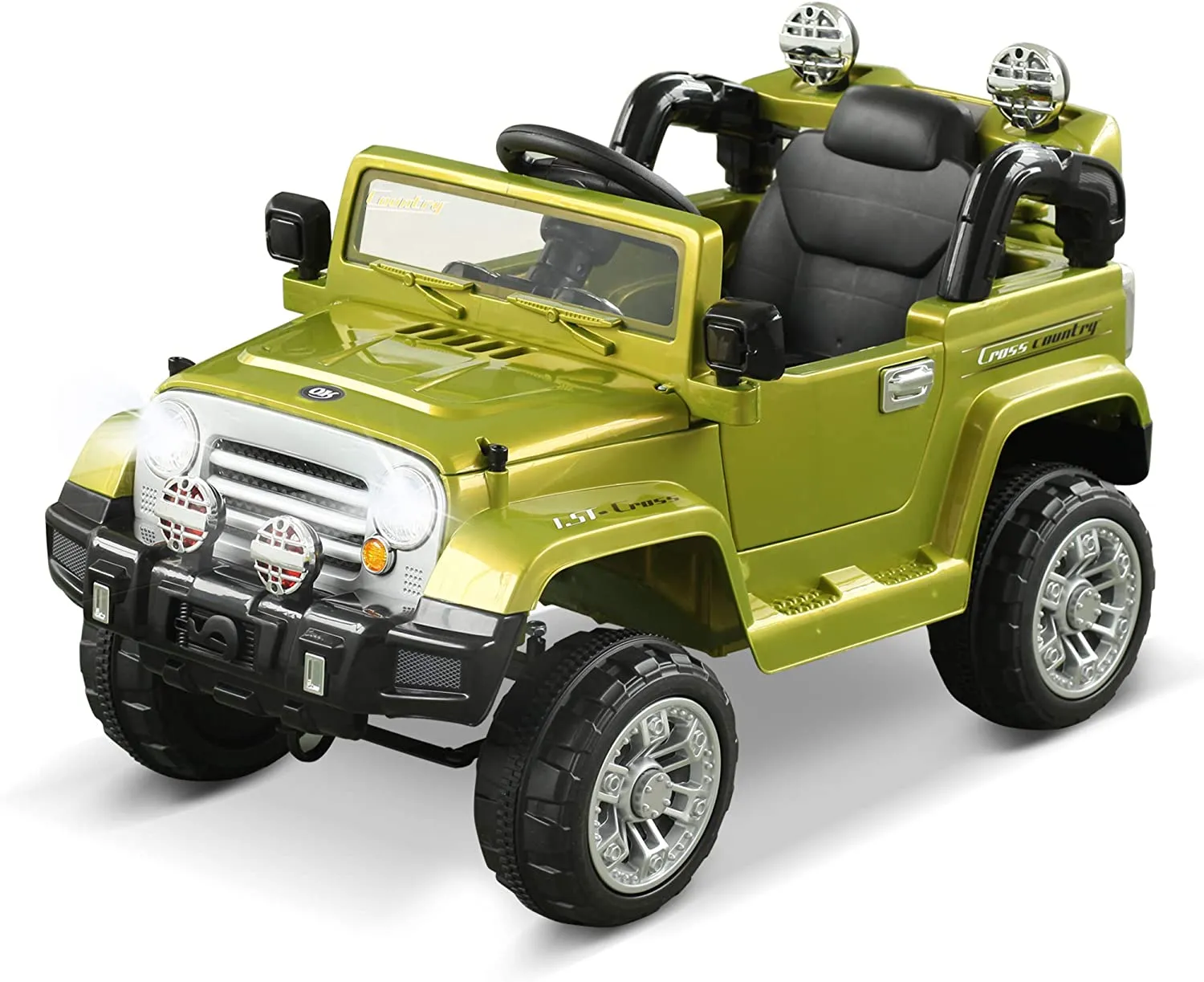 Kids Ride-on Car, Off-Road Truck with MP3 Connection, and Remote Control, 12V Motor