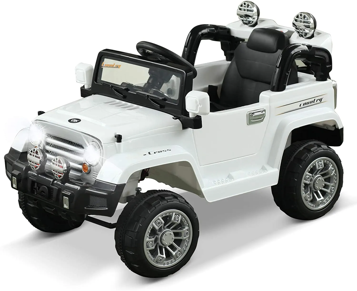 Kids Ride-on Car, Off-Road Truck with MP3 Connection, and Remote Control, 12V Motor