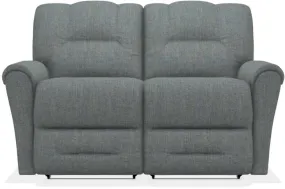 La-Z-Boy Easton PowerRecline La-Z-Time Stonewash Reclining Loveseat