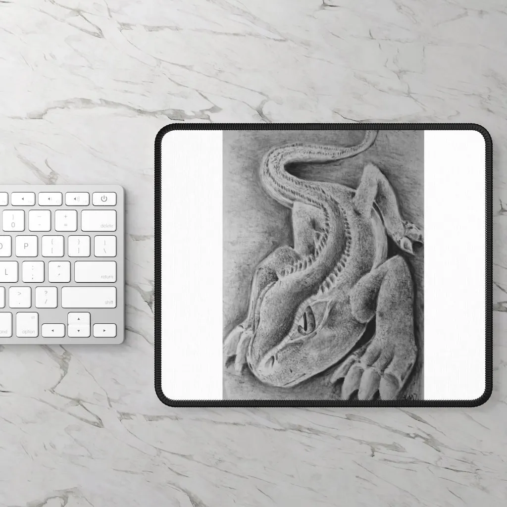 Lizzy the Lizard Gaming Mouse Pad