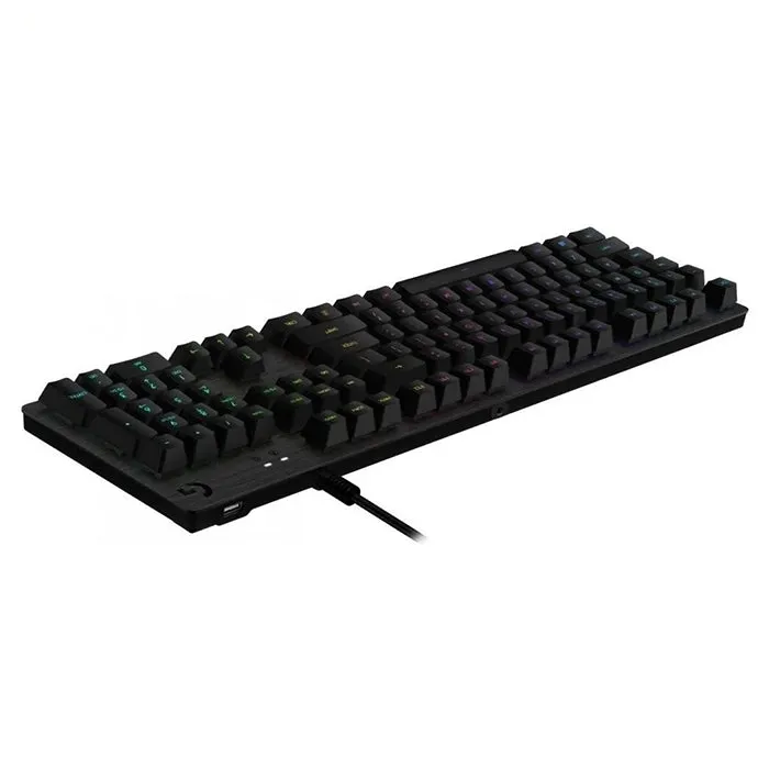 Logitech G512 Carbon GX Blue Switch Gaming Keyboard, Black