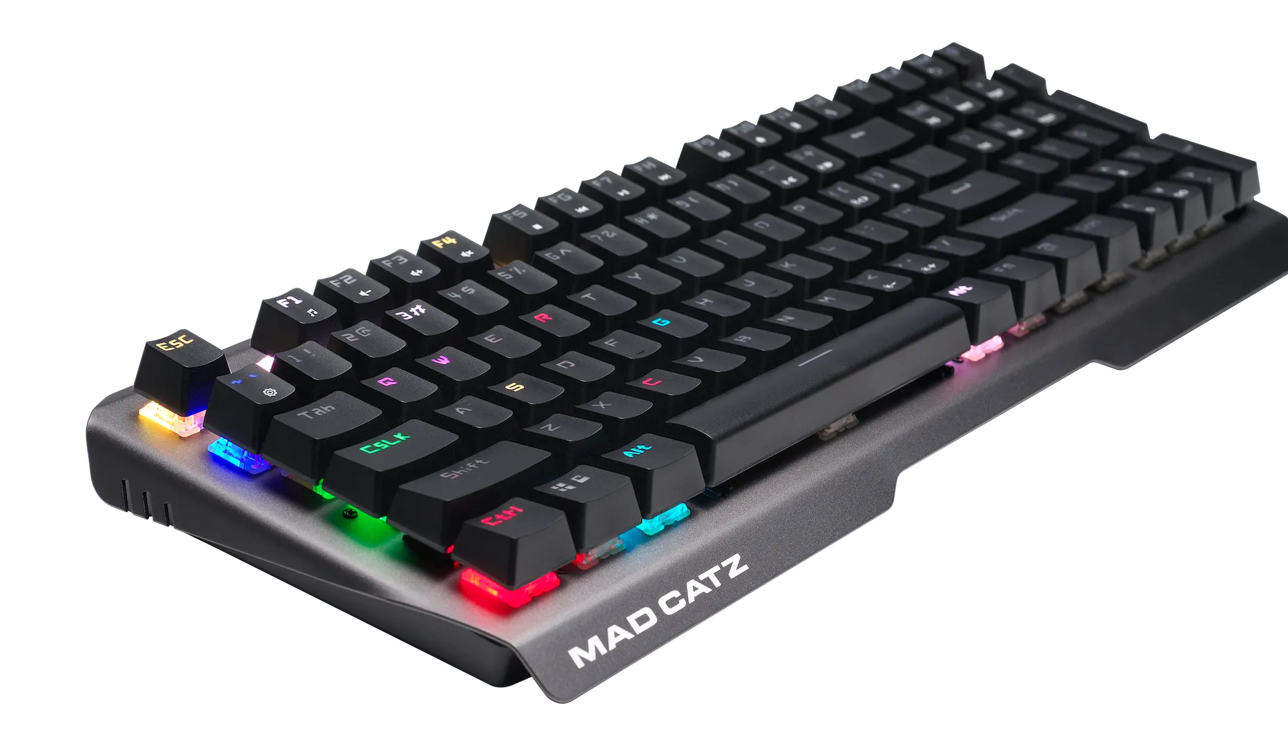 Mad Catz The Authentic S.T.R.I.K.E. 13 Mechanical Gaming Keyboard, Black