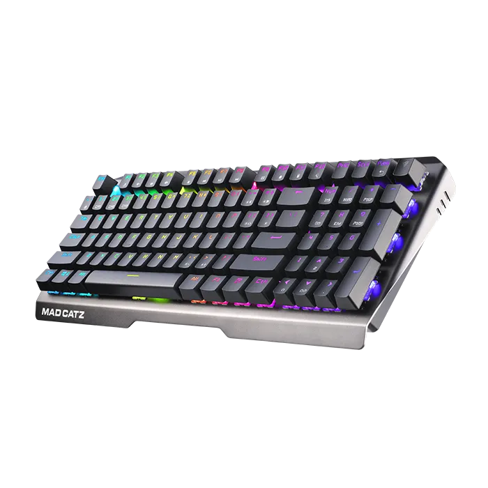 Mad Catz The Authentic S.T.R.I.K.E. 13 Mechanical Gaming Keyboard, Black