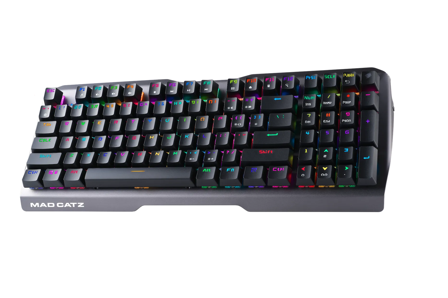 Mad Catz The Authentic S.T.R.I.K.E. 13 Mechanical Gaming Keyboard, Black