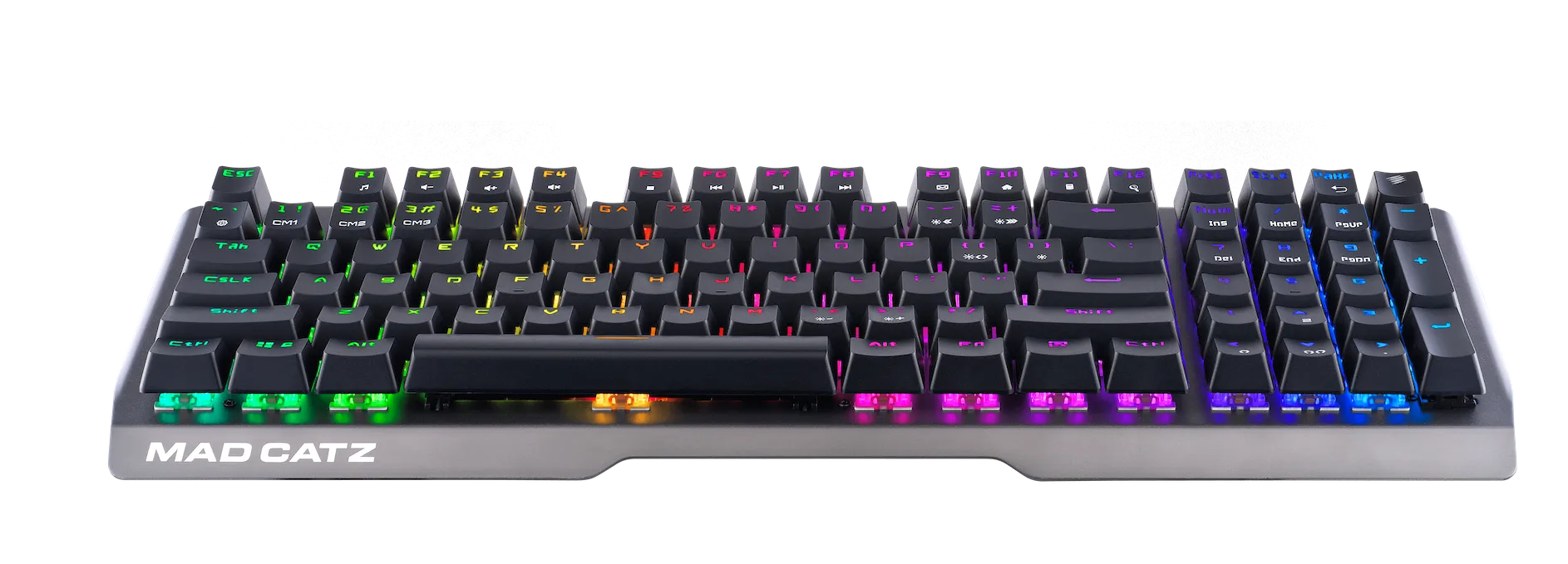 Mad Catz The Authentic S.T.R.I.K.E. 13 Mechanical Gaming Keyboard, Black
