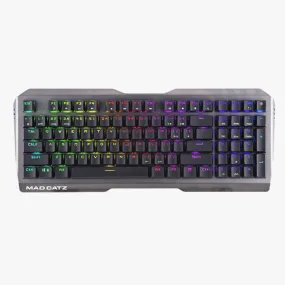 Mad Catz The Authentic S.T.R.I.K.E. 13 Mechanical Gaming Keyboard, Black