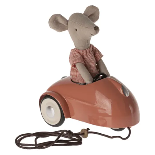 Maileg Mouse Car - Coral 2024