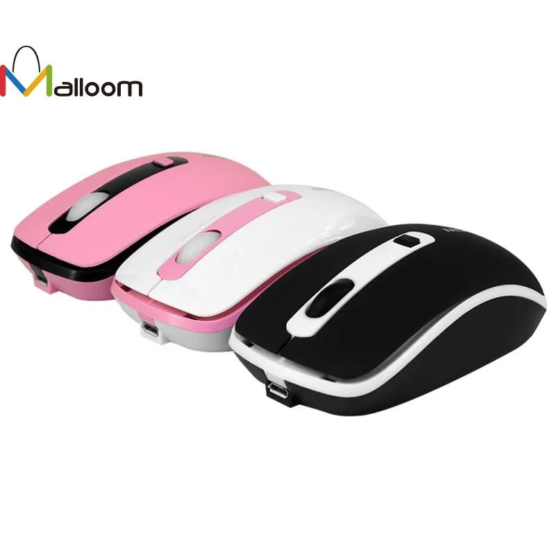 Malloom 2016 Newest  1600 DPI 4D Buttons LED Optical Wireless Gaming Mouse For PC Laptop