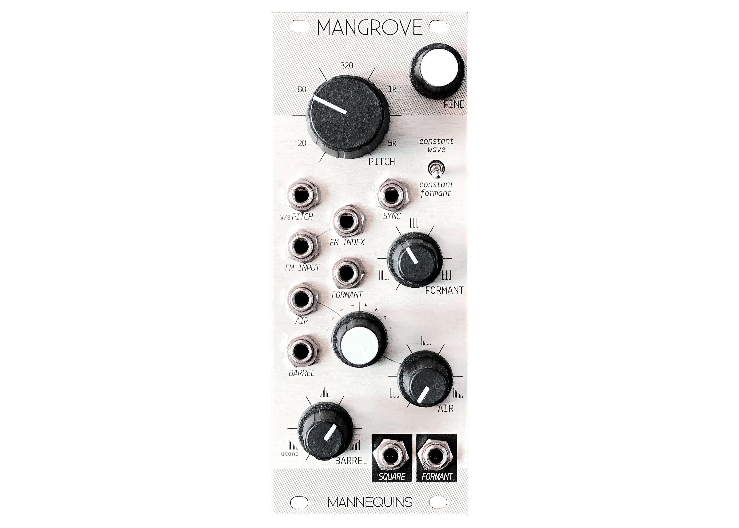 Mannequins by Whimsical Raps Mangrove Formant Oscillator & PPM Expander