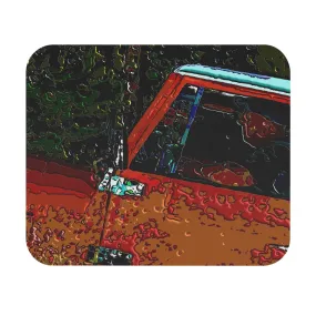 Mouse Pad (Rectangle) ... How-To-Drive-Idaho's-Mountain_Roads ... "Like A Professional" ... "Truckin' Like The Doo-Dah-Man" ...