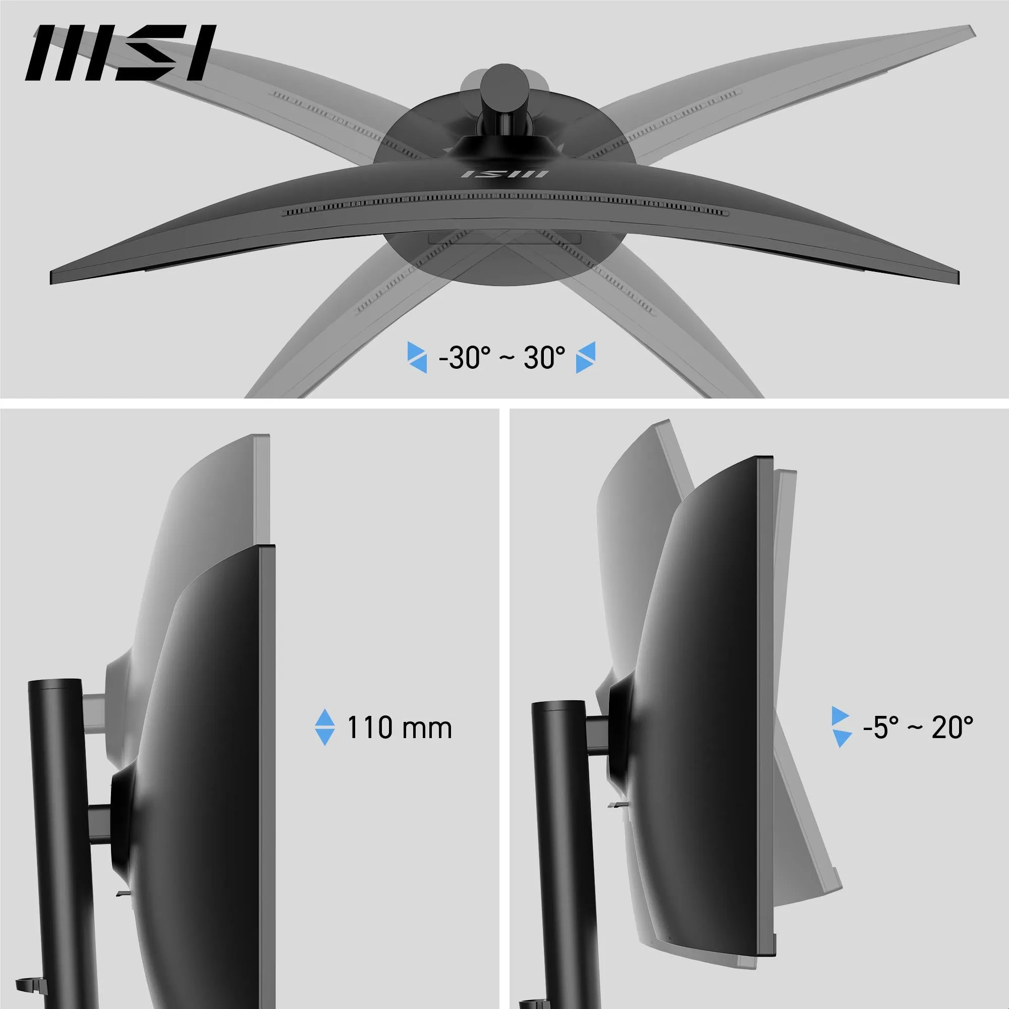 MSI Modern MD342CQP 34" UWQHD 120Hz USB-C 98W Curved Professional Monitor