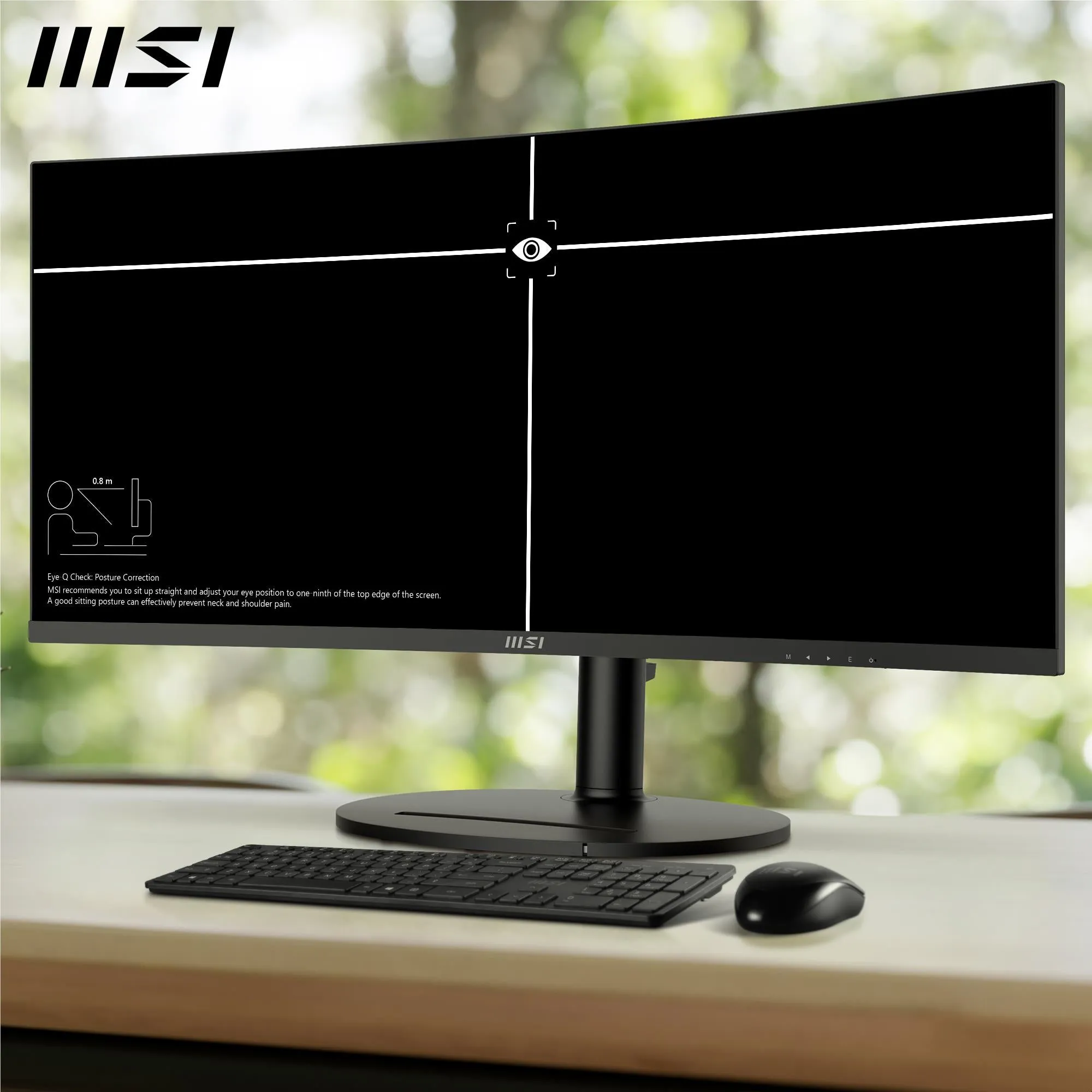 MSI Modern MD342CQP 34" UWQHD 120Hz USB-C 98W Curved Professional Monitor