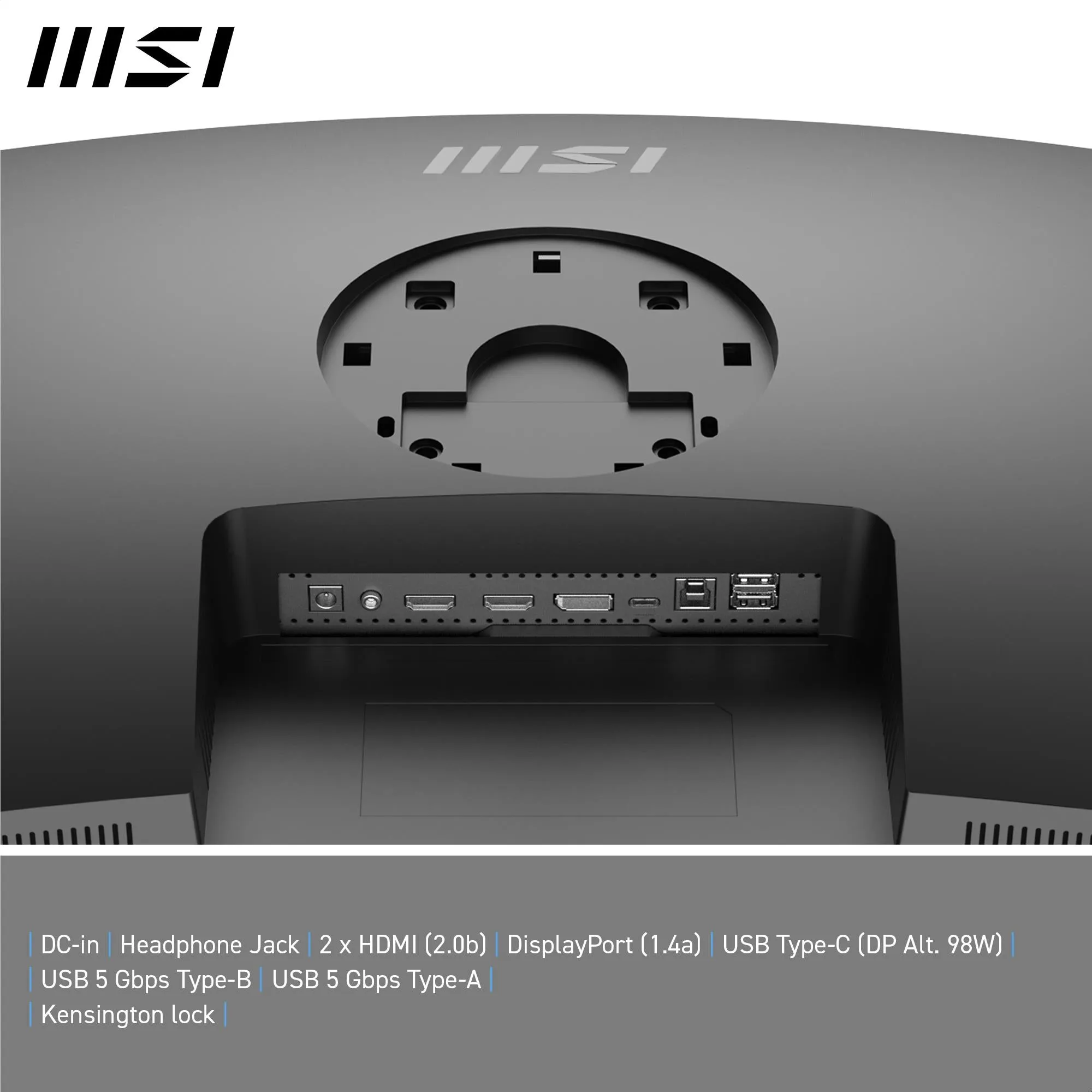 MSI Modern MD342CQP 34" UWQHD 120Hz USB-C 98W Curved Professional Monitor